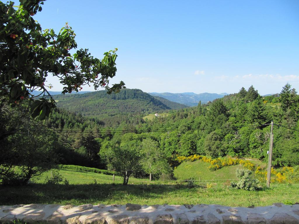 Le Petit Rias Gite Soleil Saint Maurice en Chalencon Exterior photo